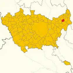 Localisation de Bellinzago Lombardo
