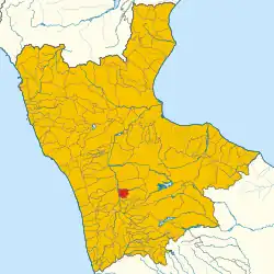 Localisation de Castiglione Cosentino