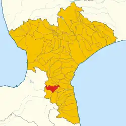 Localisation de Chiaravalle Centrale