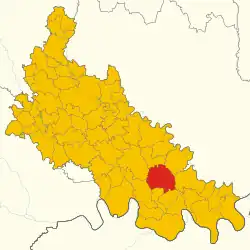 Localisation de Codogno