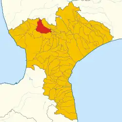 Localisation de Decollatura