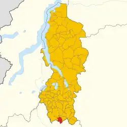 Localisation de Lomagna