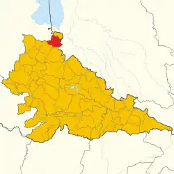 Localisation de Monzambano