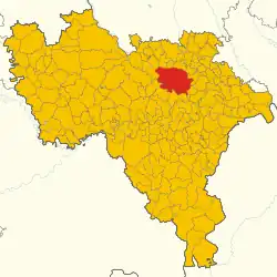 Localisation de Pavie