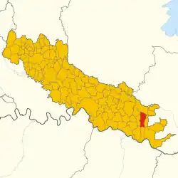 Localisation de San Giovanni in Croce
