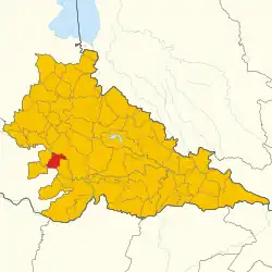 Localisation de San Martino dall'Argine
