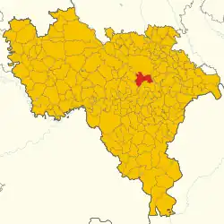 Localisation de Travacò Siccomario