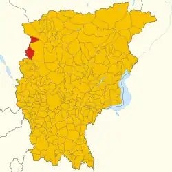 Localisation de Vedeseta