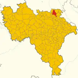Localisation de Vidigulfo