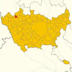 Localisation de Villa Cortese