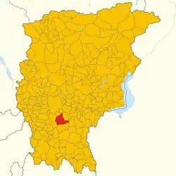Localisation de Zanica