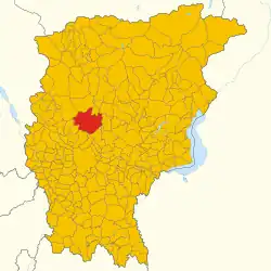 Localisation de Zogno