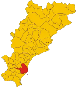 Localisation de Albenga