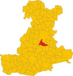 Localisation de Albignasego
