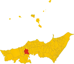 Localisation de Alcara Li Fusi