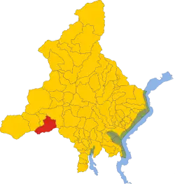 Localisation de Bannio Anzino