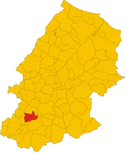 Localisation de Baranello