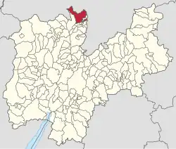 Localisation de Borgo d'Anaunia