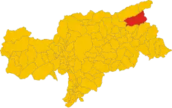 Localisation de Campo TuresSand in Taufers