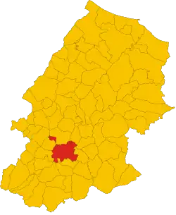 Localisation de Campobasso