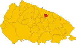 Localisation de Capurso