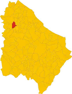 Localisation de Casacanditella