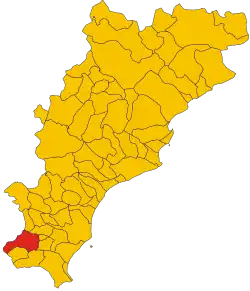 Localisation de Casanova Lerrone