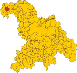 Localisation de Cerrina Monferrato