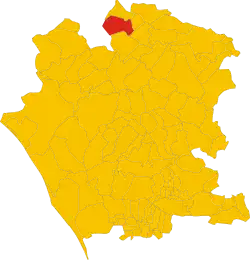 Localisation de Ciorlano