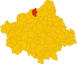 Localisation de Cison di Valmarino