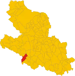 Localisation de Civitella Roveto