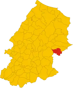 Localisation de Colletorto