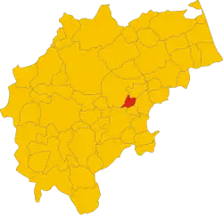 Localisation de Colmurano