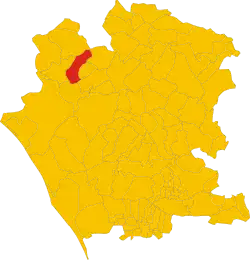 Localisation de Conca della Campania