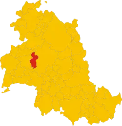 Localisation de Corciano