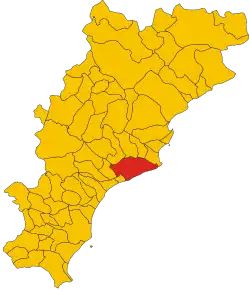 Localisation de Finale Ligure