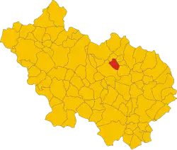 Localisation de Fontechiari