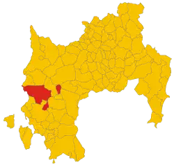 Localisation de Iglesias