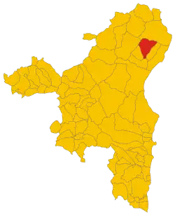 Localisation de Irgoli