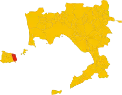 Localisation de Ischia