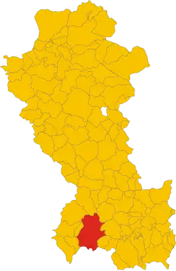 Localisation de Lauria