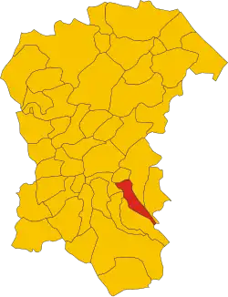 Localisation de Lettomanoppello