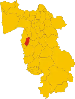 Localisation de Lorenzana