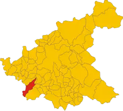 Localisation de Montopoli di Sabina