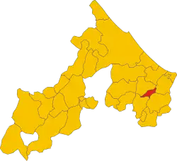 Localisation de Morciano di Romagna
