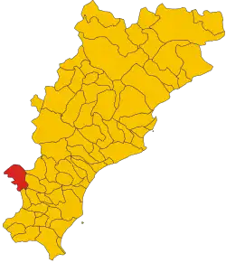 Localisation de Nasino