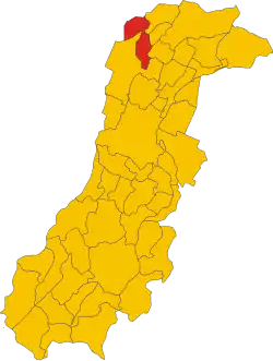 Localisation de Novi di Modena