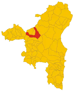 Localisation de Orani