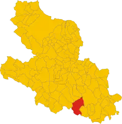 Localisation de Pescasseroli