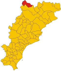 Localisation de Piana Crixia
